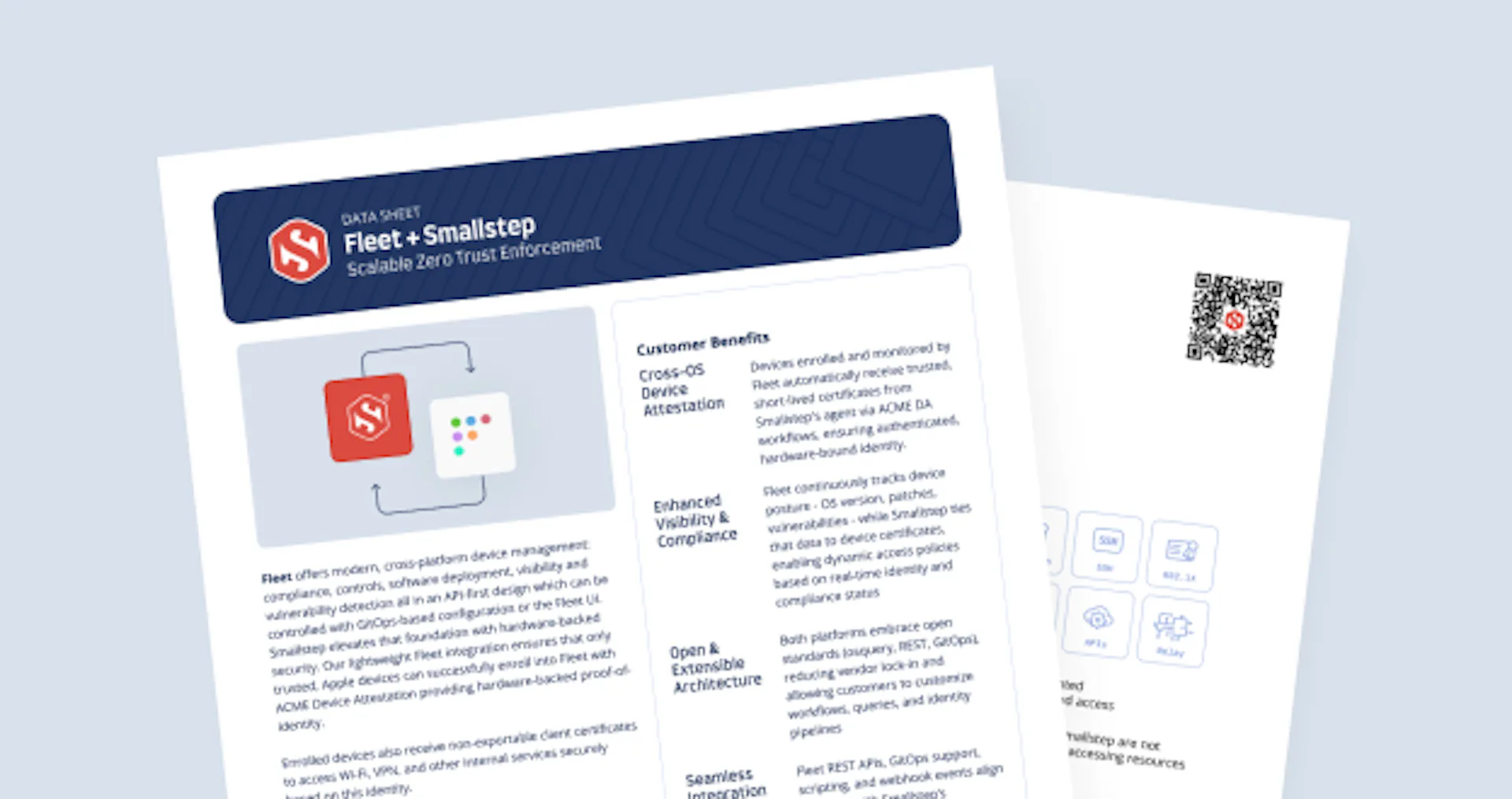 Fleet + Smallstep data sheet 