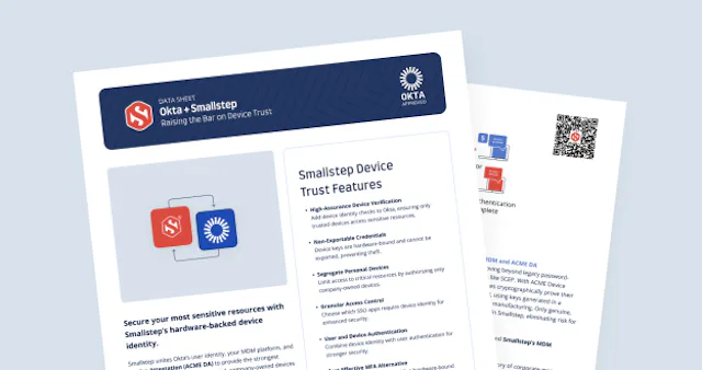 Okta + Smallstep
