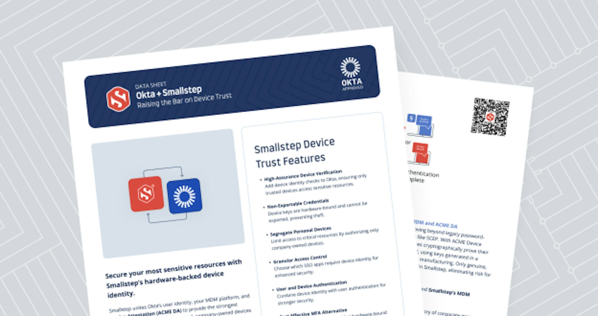Okta + Smallstep Data Sheet