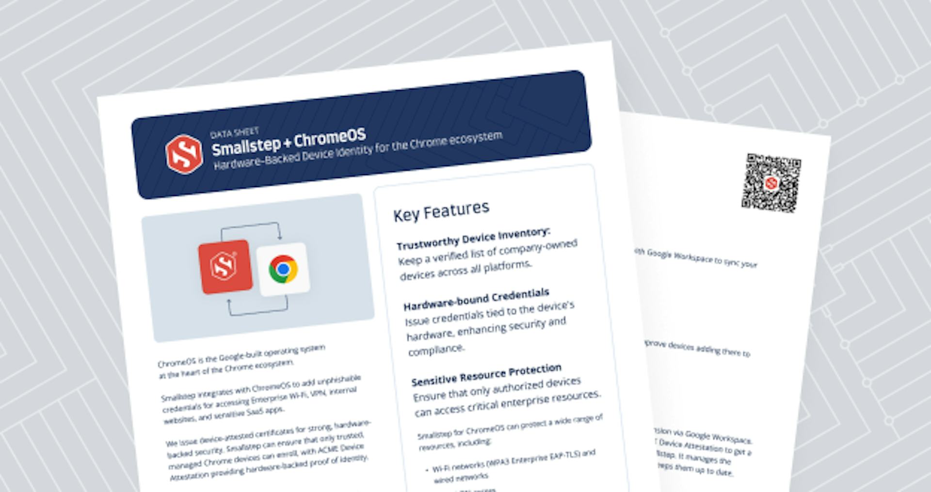 Data sheet Smallstep + ChromeOS